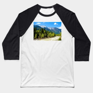 Grenadier Range and Las Animas River Study 1 Baseball T-Shirt